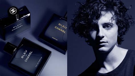 timothee chalamet bleu de chanel ad|bleu de chanel male model.